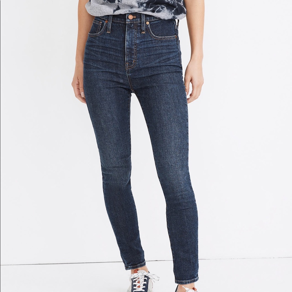 Madewell 11 inch High-Rise Skinny Jeans